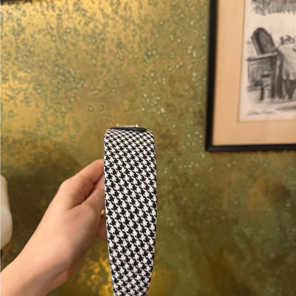 Prada Houndstooth Candle Holder in Black and White main image 8